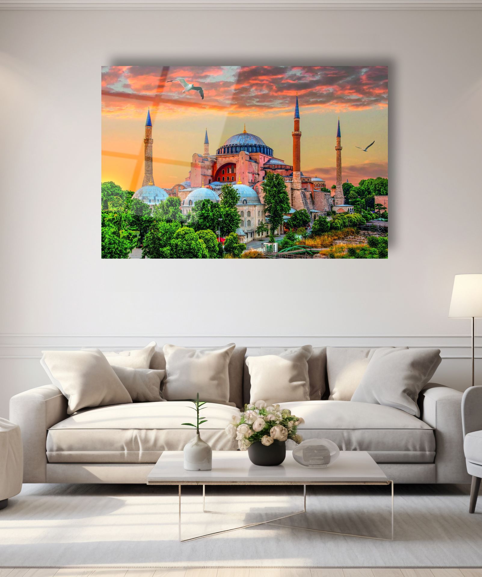 Ayasofya Camii Cam Tablo