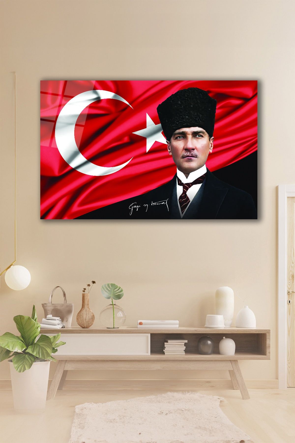 Atatürk Cam Tablo