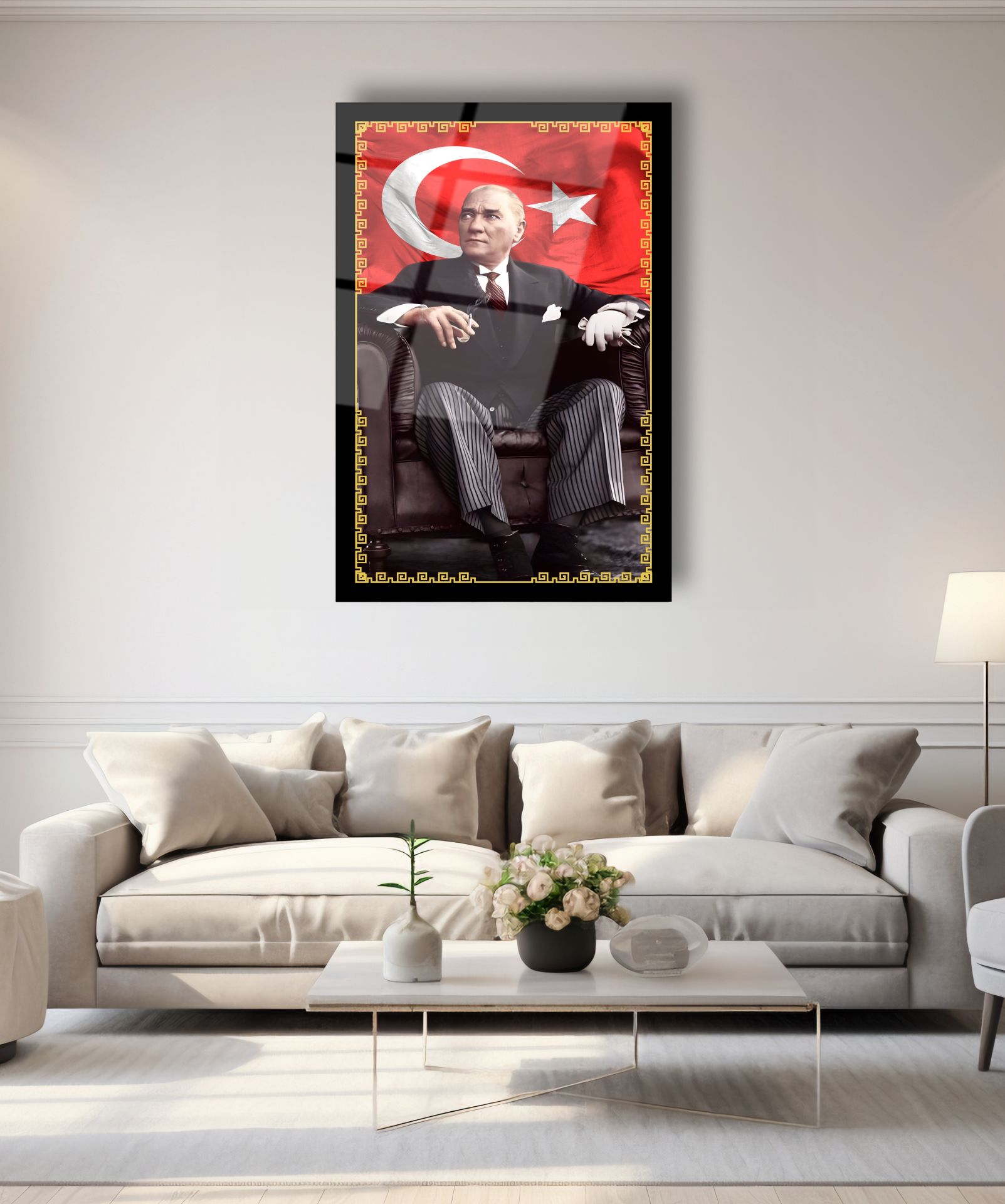 Atatürk Cam Tablo