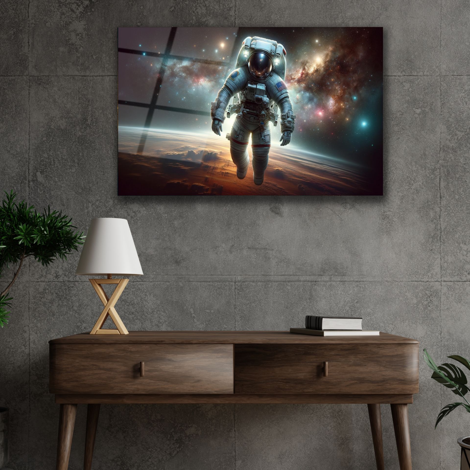 Astronot Cam Tablo
