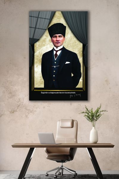 Atatürk Cam Tablo