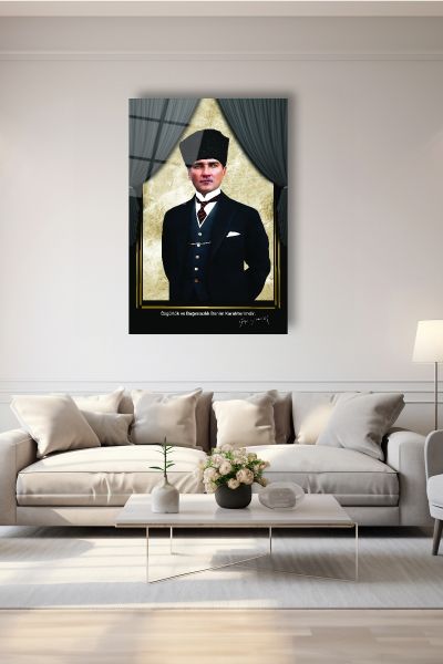 Atatürk Cam Tablo