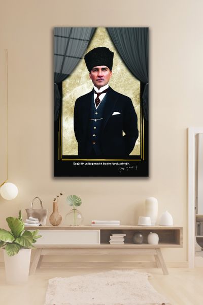 Atatürk Cam Tablo