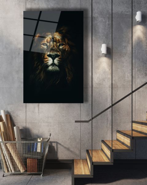 Asil Aslan Cam Tablo