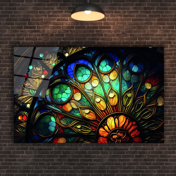 Vitray Desenler Cam Tablo