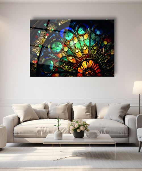 Vitray Desenler Cam Tablo