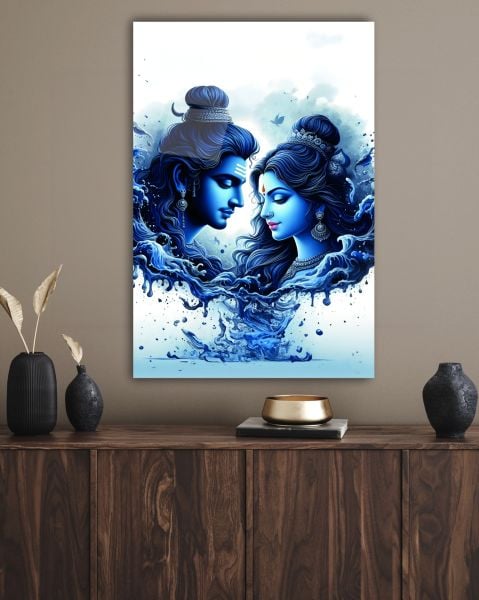 Shiva Parvathi Cam Tablo
