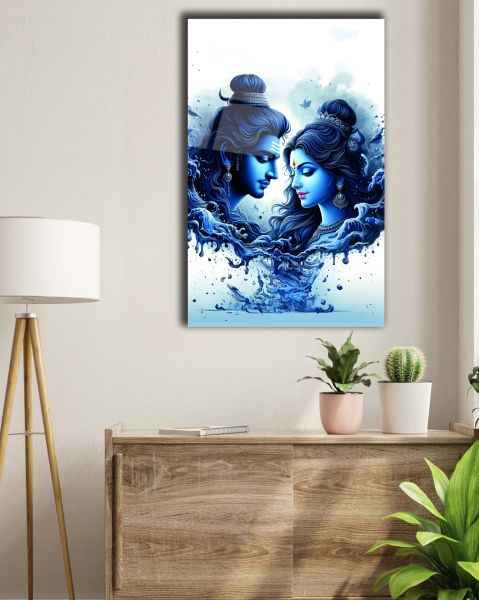 Shiva Parvathi Cam Tablo