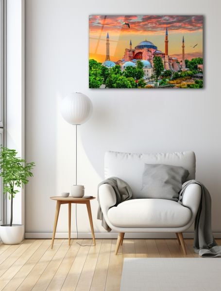 Ayasofya Camii Cam Tablo