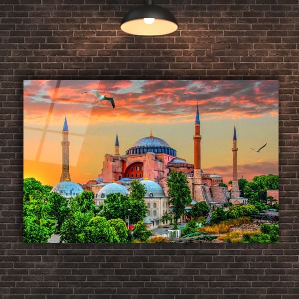 Ayasofya Camii Cam Tablo