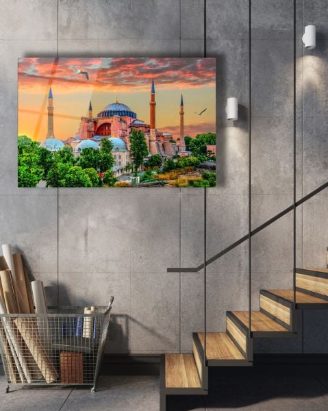 Ayasofya Camii Cam Tablo