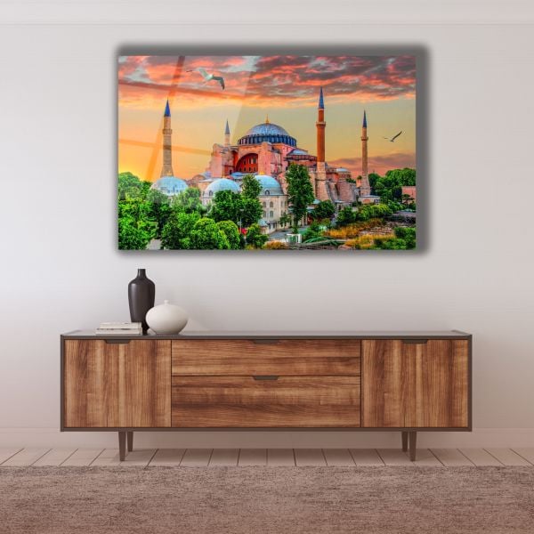Ayasofya Camii Cam Tablo
