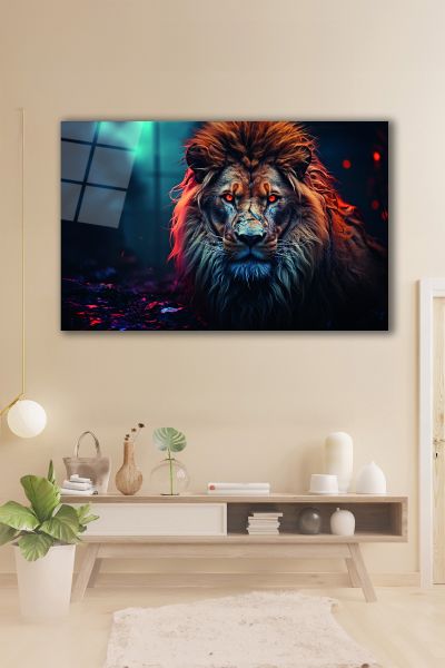 Aslan Cam Tablo