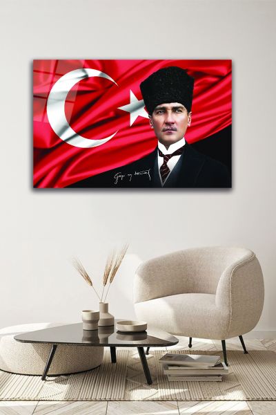 Atatürk Cam Tablo