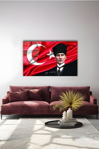 Atatürk Cam Tablo