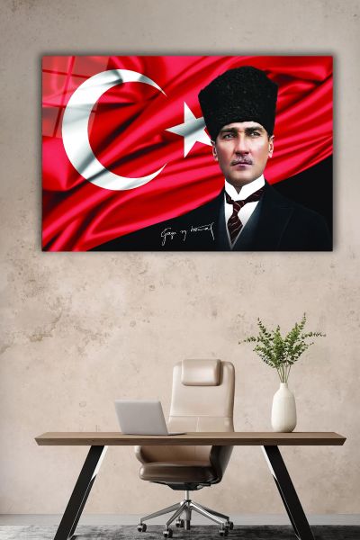 Atatürk Cam Tablo