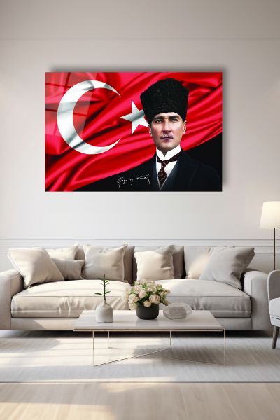 Atatürk Cam Tablo