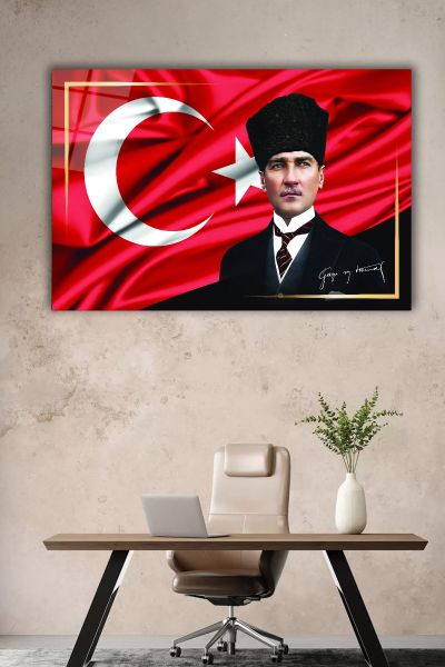 Atatürk Cam Tablo