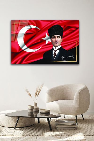 Atatürk Cam Tablo
