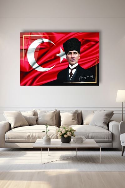Atatürk Cam Tablo