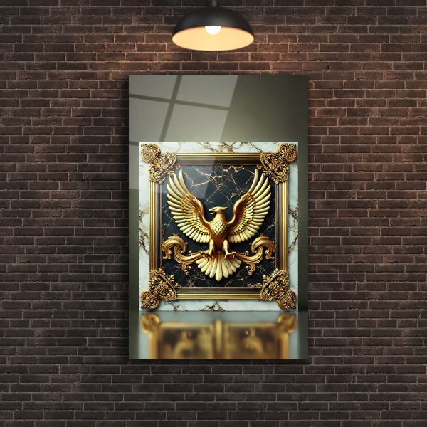 Modern Kartal Cam Tablo