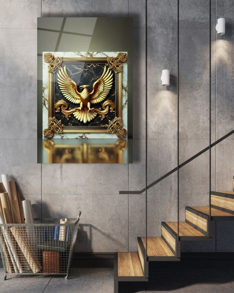 Modern Kartal Cam Tablo