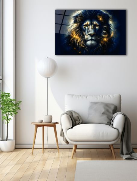 Aslan Cam Tablo