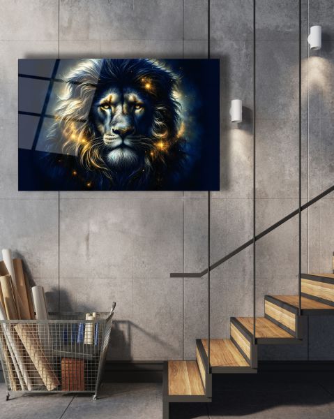 Aslan Cam Tablo