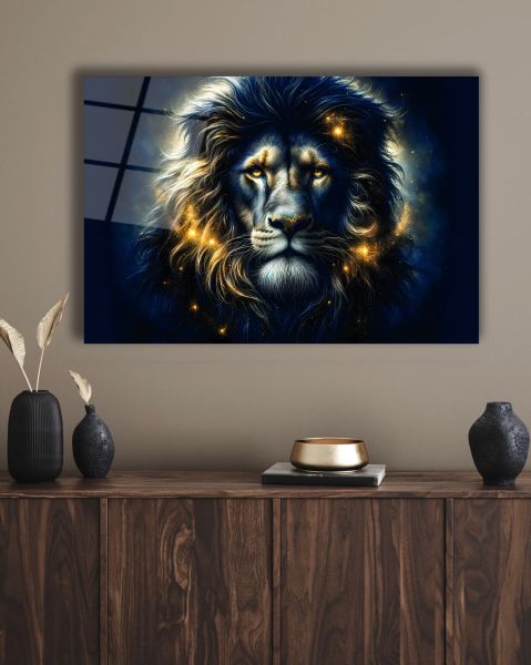 Aslan Cam Tablo