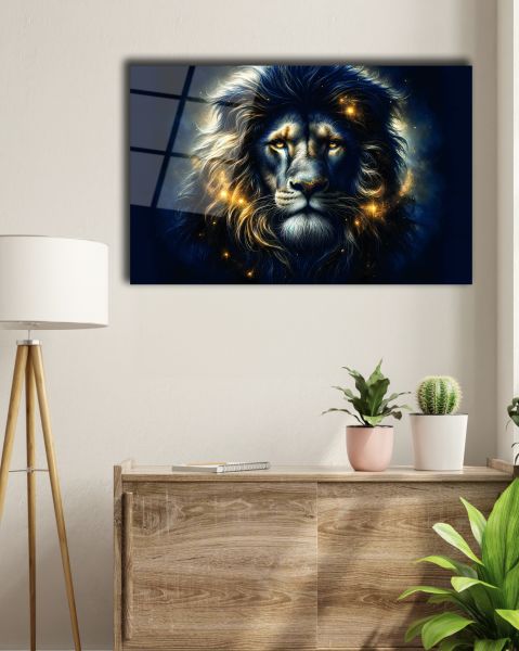 Aslan Cam Tablo