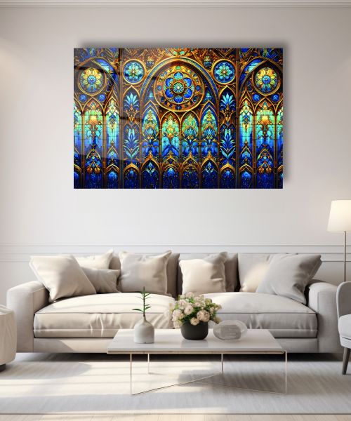 Vitray Desenler Cam Tablo