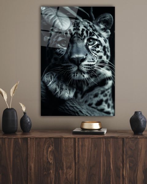 Yavru Leopar Cam Tablo