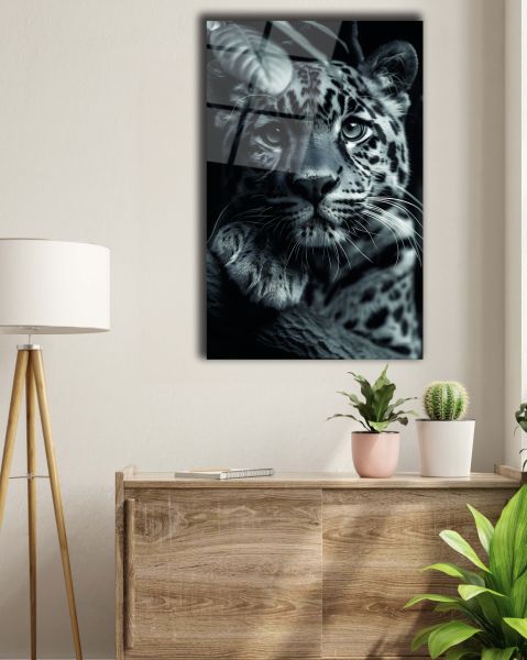 Yavru Leopar Cam Tablo