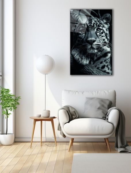 Yavru Leopar Cam Tablo