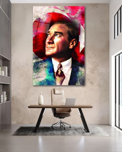 Atatürk Cam Tablo
