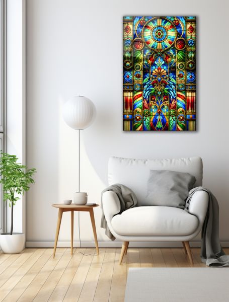 Vitray Desenler Cam Tablo