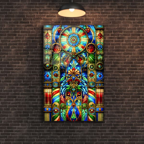 Vitray Desenler Cam Tablo