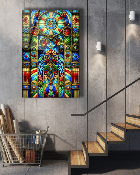 Vitray Desenler Cam Tablo
