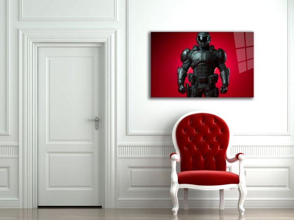 Robotik Adam Cam Tablo