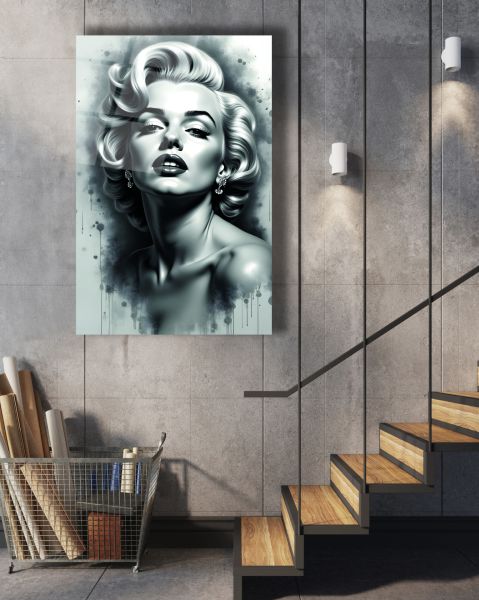 Marilyn Monroe Retro Cam Tablo