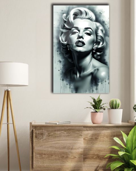 Marilyn Monroe Retro Cam Tablo