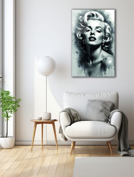 Marilyn Monroe Retro Cam Tablo