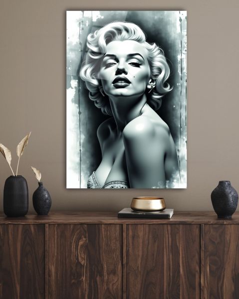Marilyn Monroe Retro Cam Tablo