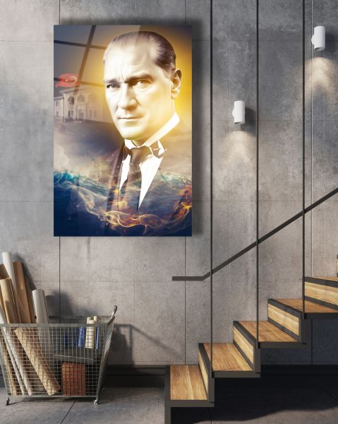 Atatürk Cam Tablo