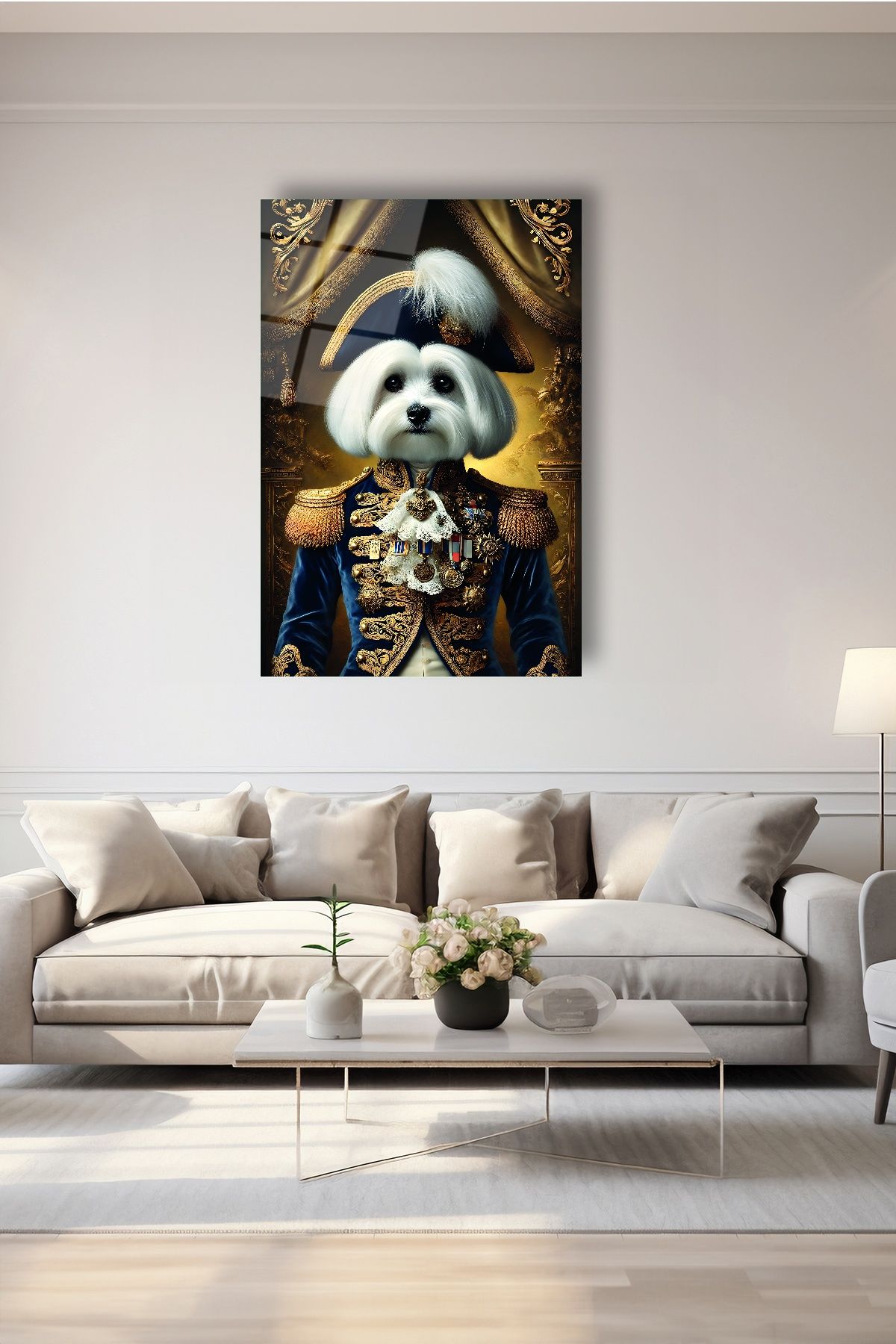 General Köpek Cam Tablo