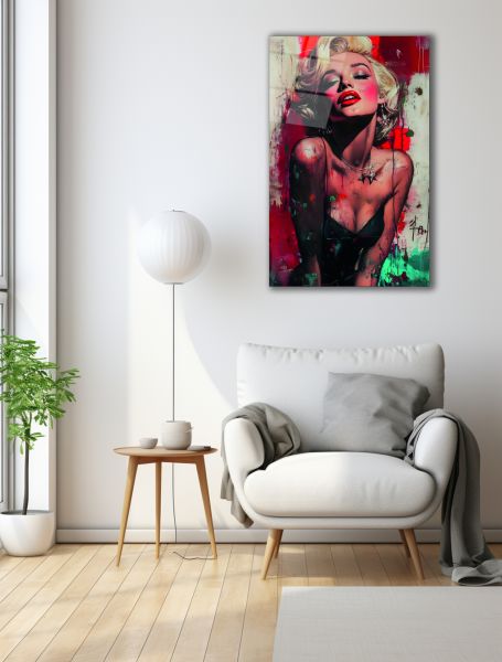 Marilyn Monroe Cam Tablo