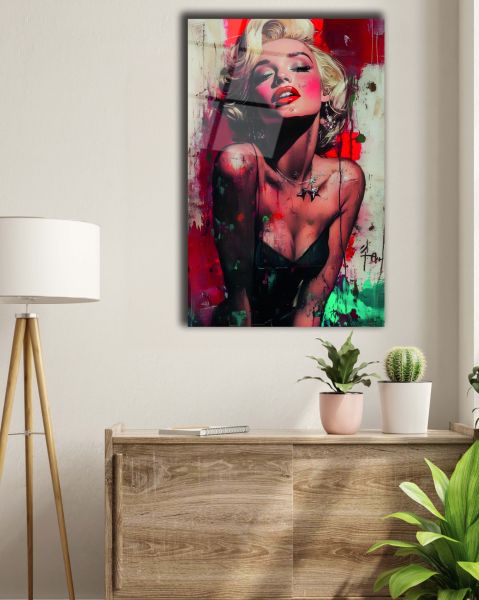 Marilyn Monroe Cam Tablo