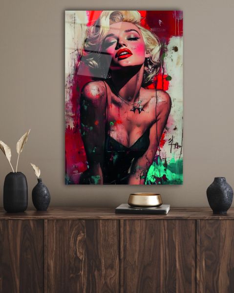 Marilyn Monroe Cam Tablo