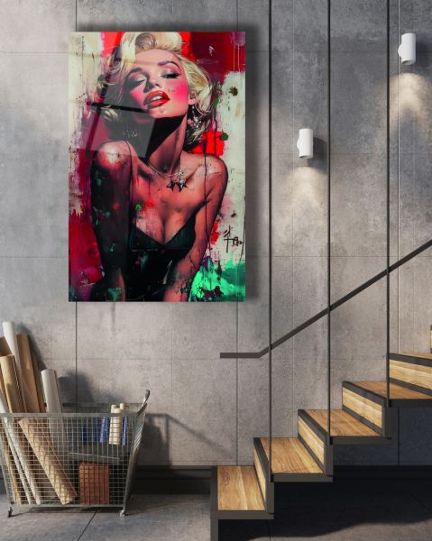 Marilyn Monroe Cam Tablo