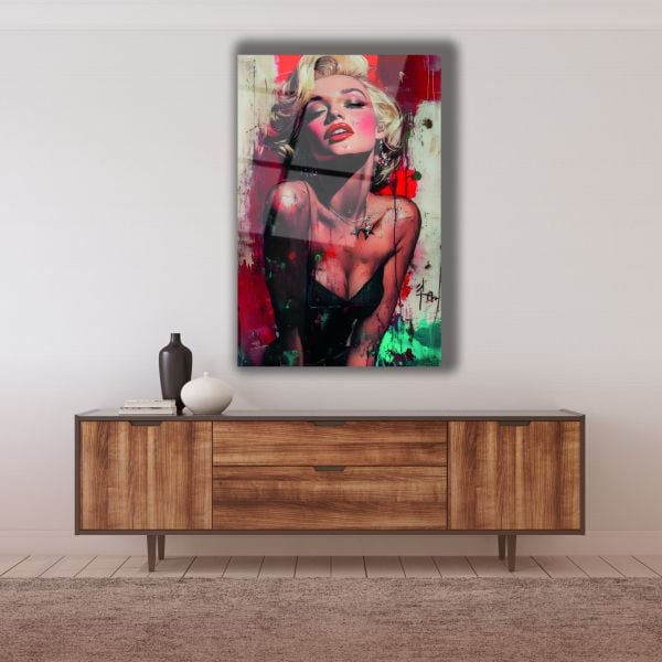 Marilyn Monroe Cam Tablo